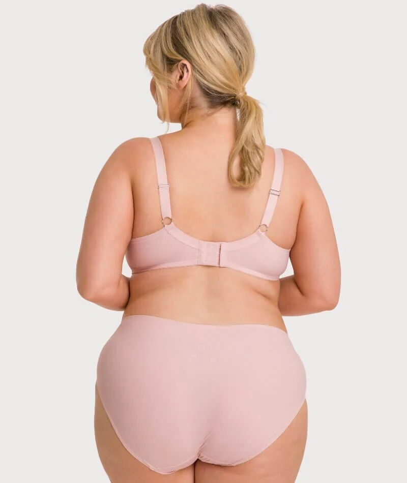 Ava & Audrey Jacqueline Full Cup Underwired Bra 2 Pack - Black/Blush - Image 13