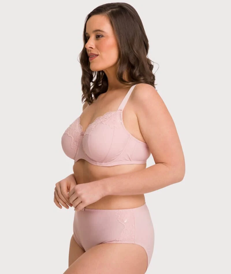 Ava & Audrey Jacqueline Full Cup Underwired Bra - Blush - Image 12