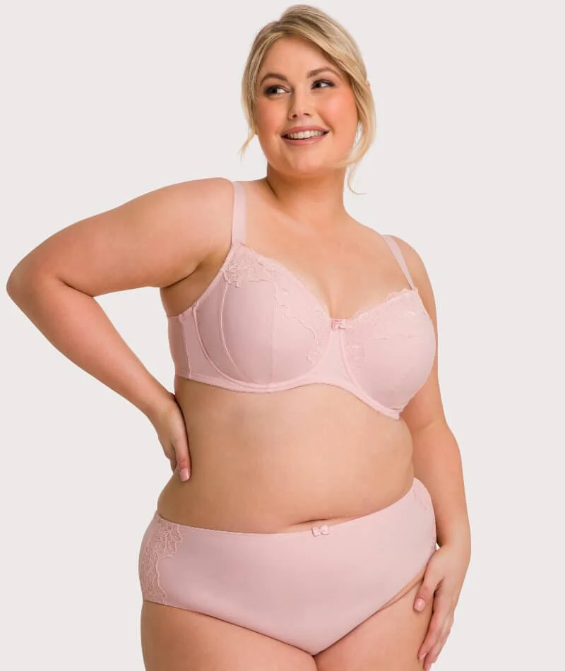 Ava & Audrey Jacqueline Full Cup Underwired Bra - Blush - Image 5