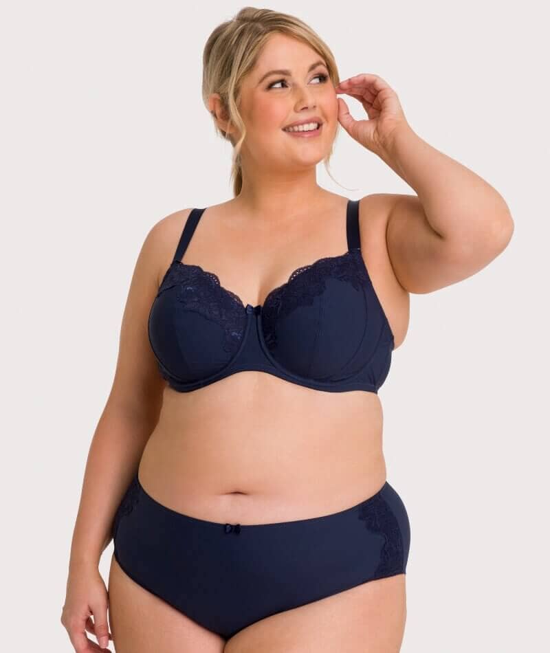Ava & Audrey Jacqueline Full Cup Underwired Bra - Sapphire - Image 11