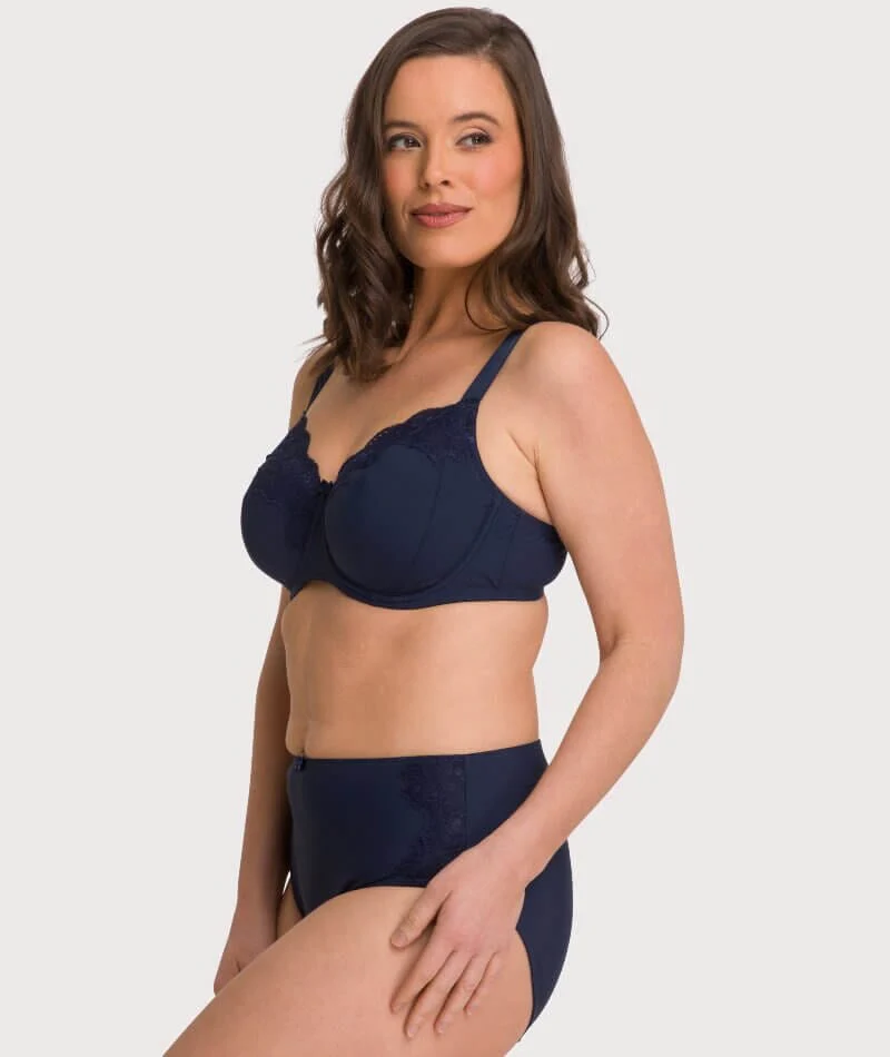 Ava & Audrey Jacqueline Full Cup Underwired Bra - Sapphire - Image 12
