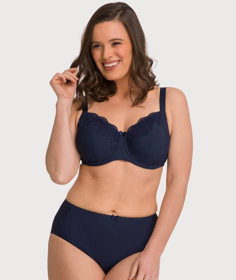 Ava & Audrey Jacqueline Full Cup Underwired Bra - Sapphire - Image 14