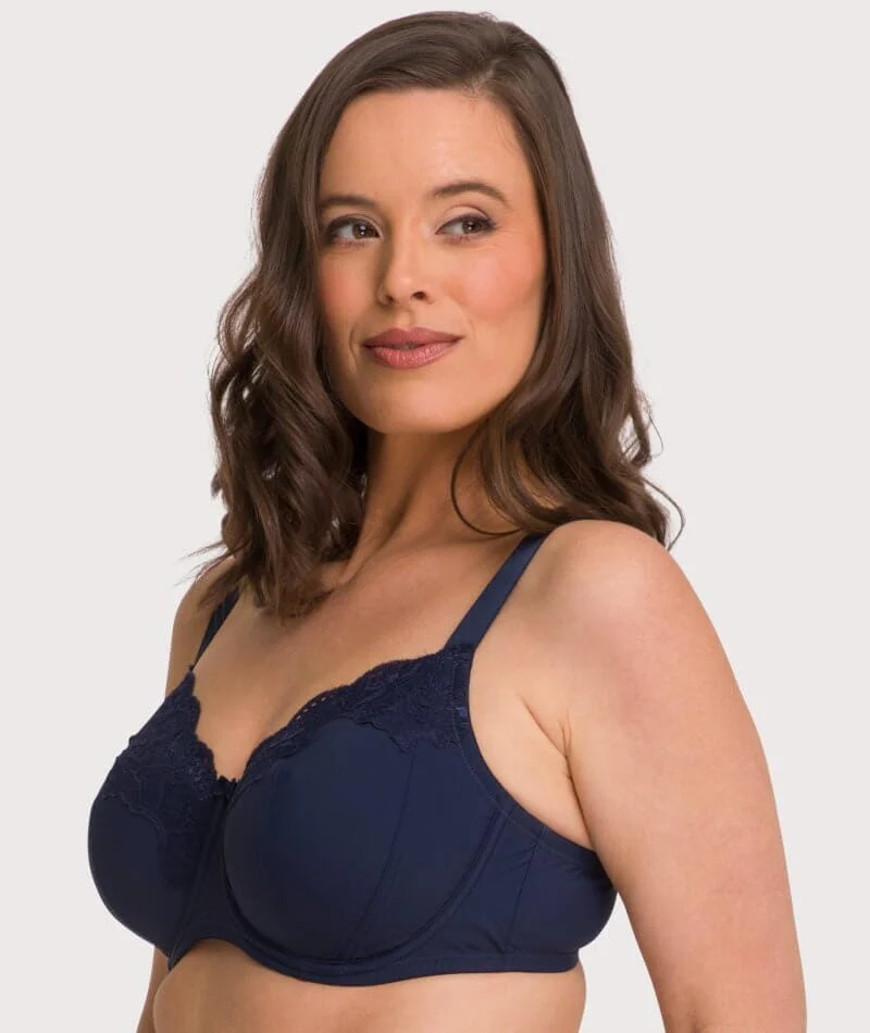 Ava & Audrey Jacqueline Full Cup Underwired Bra - Sapphire - Image 7