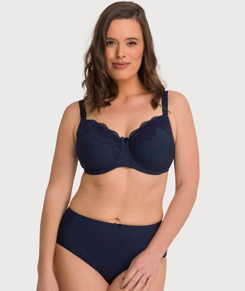 Ava & Audrey Jacqueline Full Cup Underwired Bra - Sapphire - Image 8