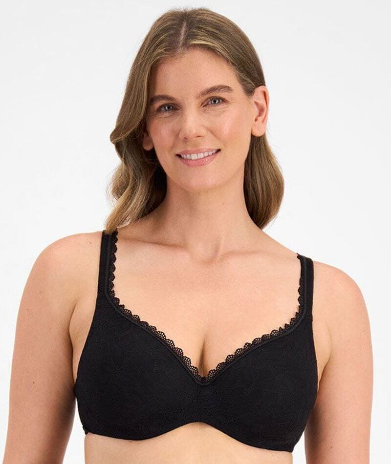 Berlei Barely There Lace Bra - Black - Image 4
