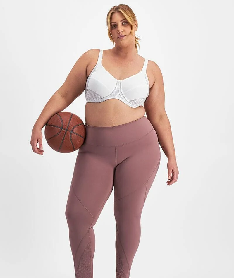 Berlei Electrify Underwire Sports Bra - White - Image 10