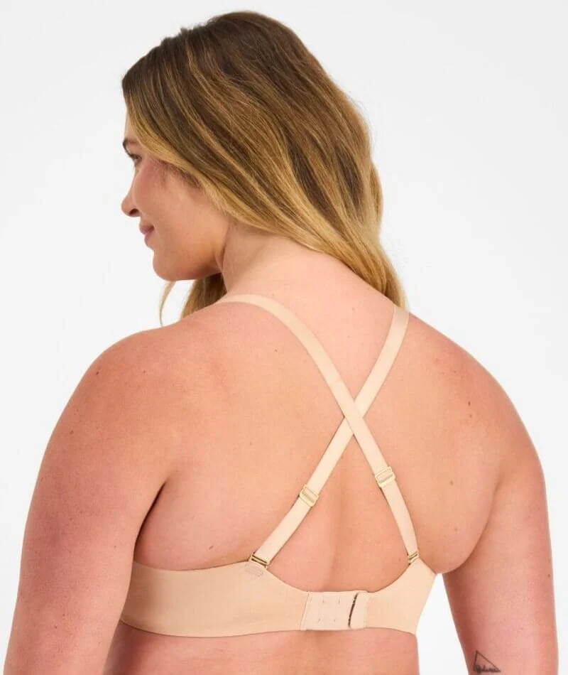 Berlei Lift and Shape T-Shirt Underwire Bra - Contemporary Floral Nude - Image 2