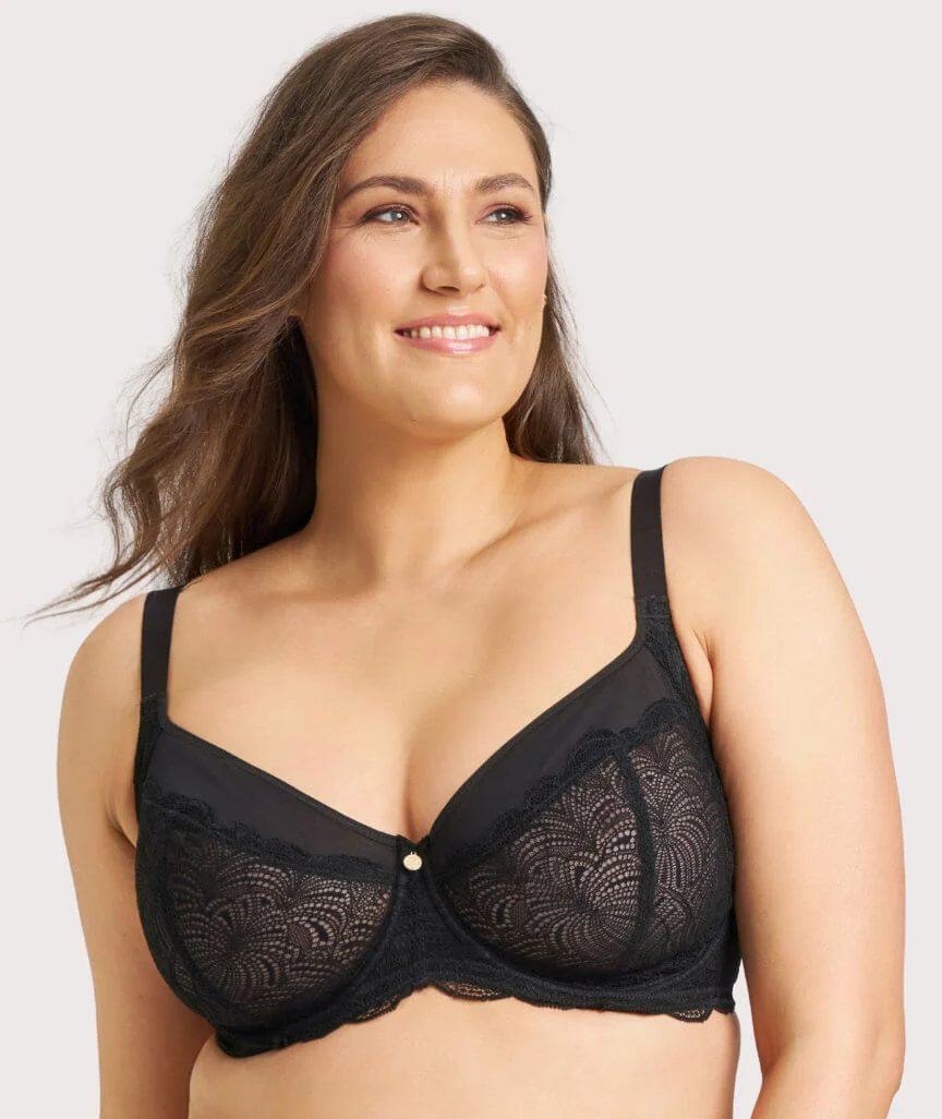 Berlei Lift & Shape Minimiser Bra - Black - Image 3
