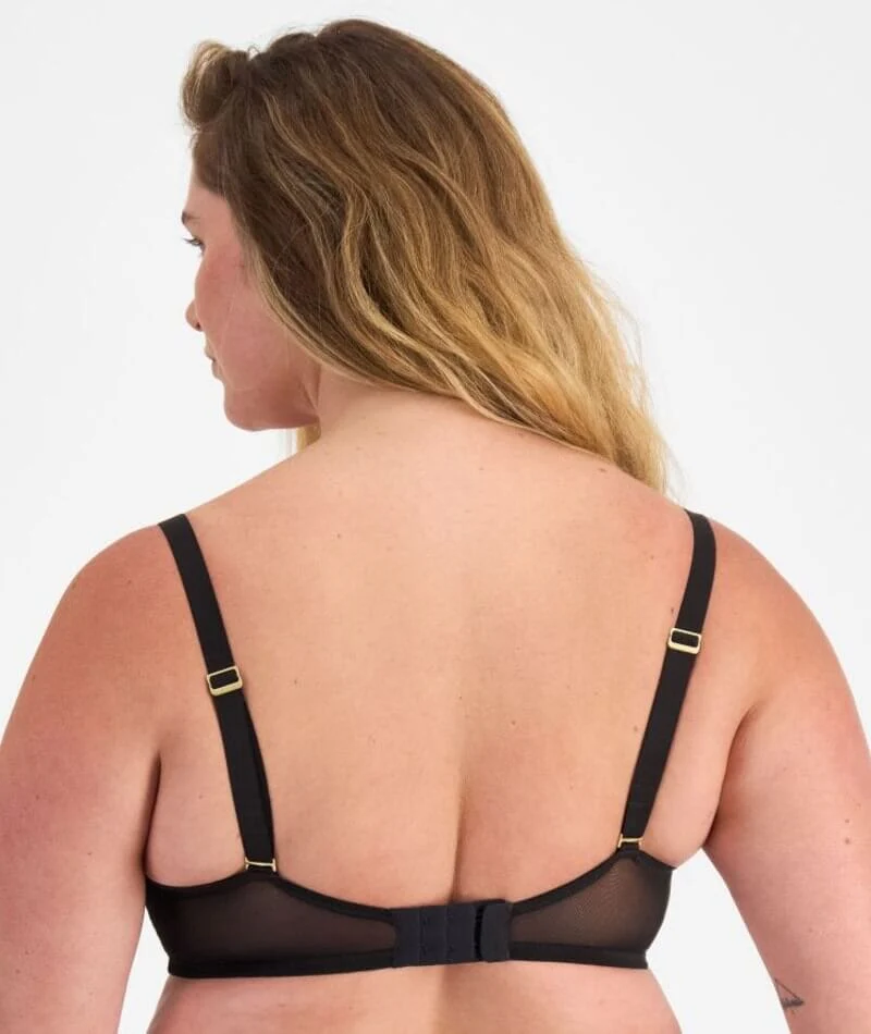 Berlei Lift & Shape Minimiser Bra - Black - Image 4