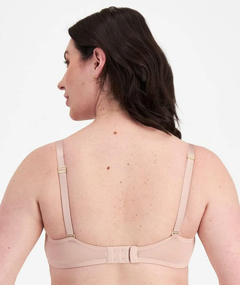 Berlei Lift & Shape Minimiser Bra - Nude Lace - Image 4