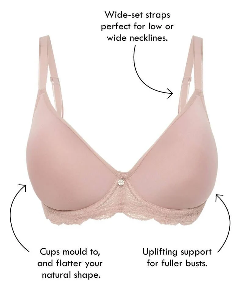 Berlei Lift & Shape T-Shirt Spacer Bra - Nude Lace - Image 13