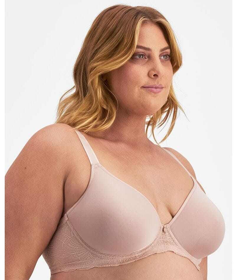 Berlei Lift & Shape T-Shirt Spacer Bra - Nude Lace - Image 5