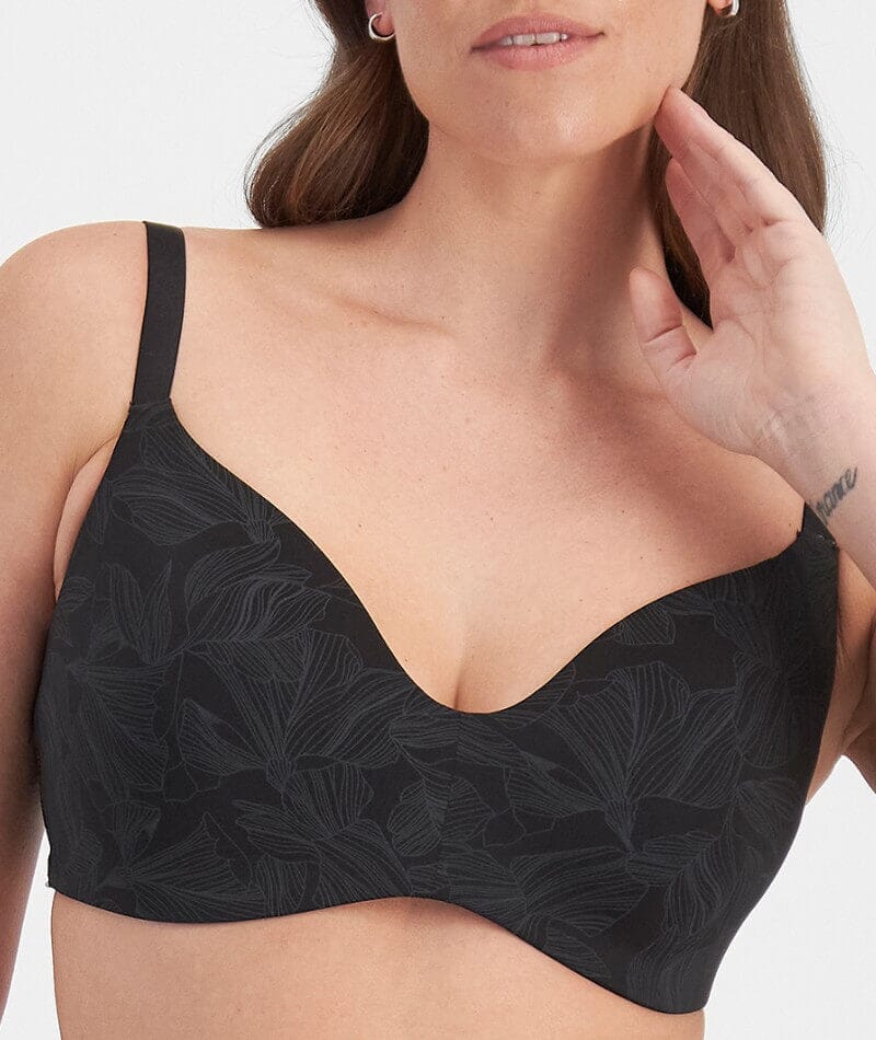 Berlei Lift & Shape Wire-Free Bra - Contemporary Black Floral