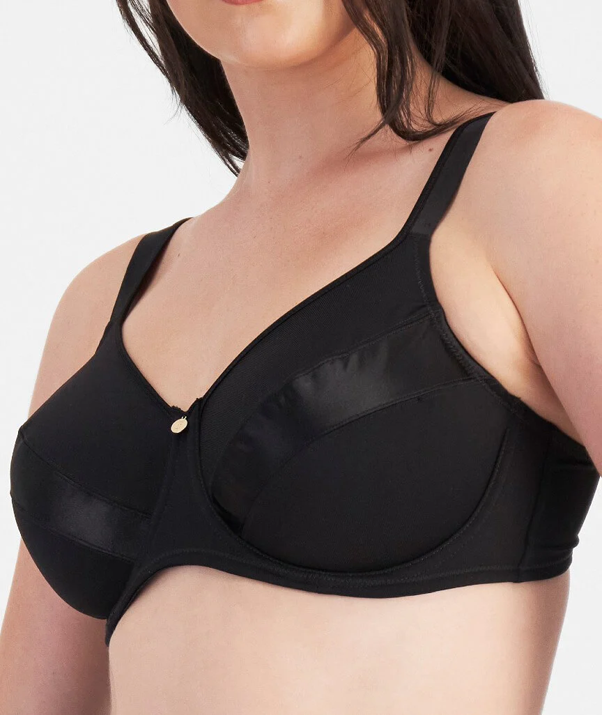 Berlei Minimiser Underwire Bra - Black - Image 3