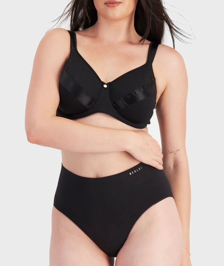 Berlei Minimiser Underwire Bra - Black - Image 4