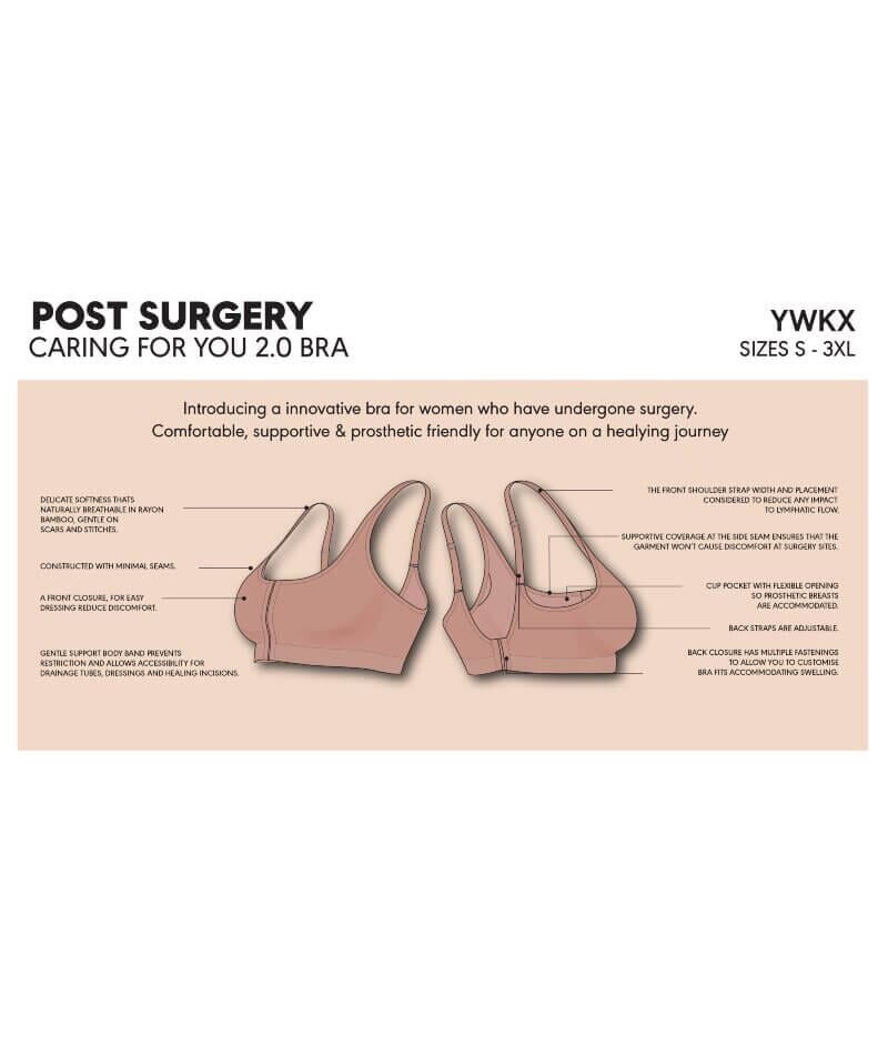 Berlei Post-Surgery Recovery Wire-free Bra - Black - Image 5