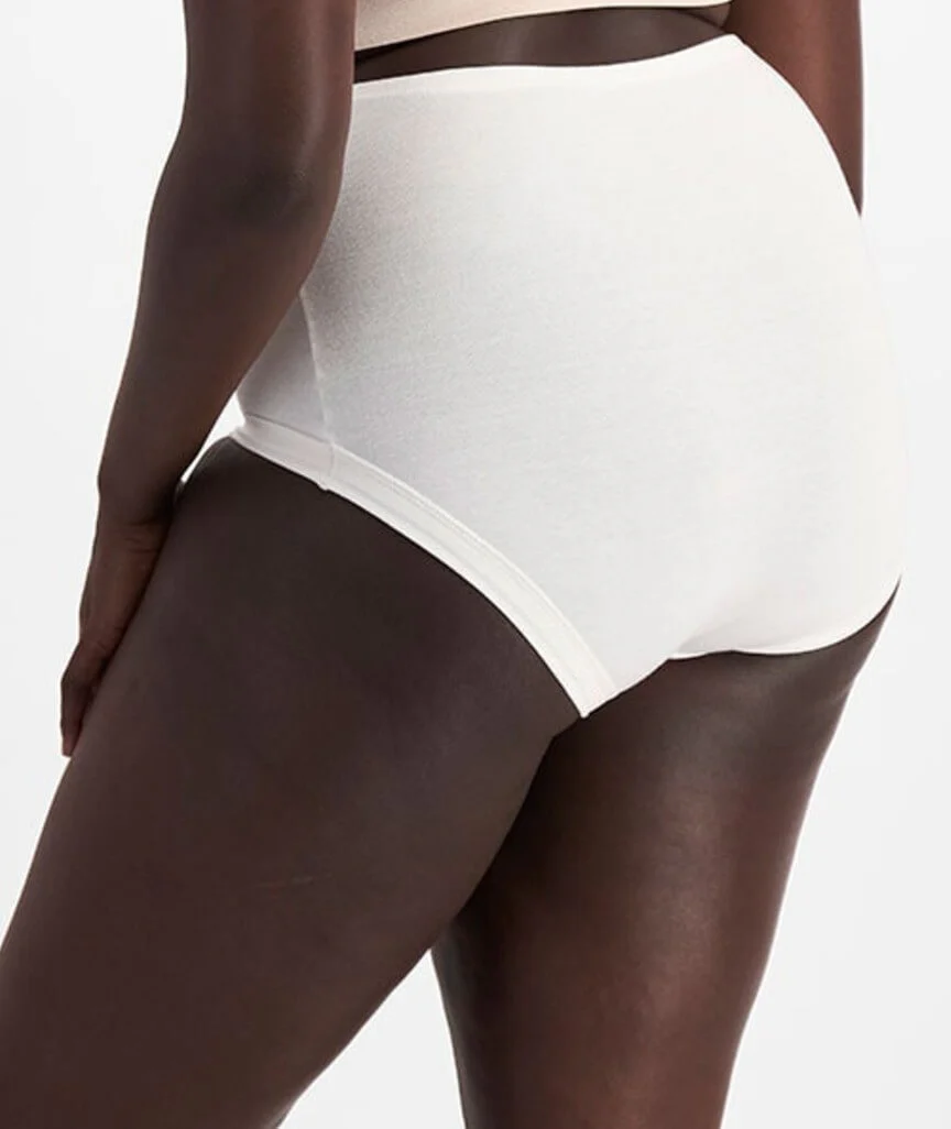 Bonds Cottontails Full Brief With Lycra 2 Pack - White - Image 3