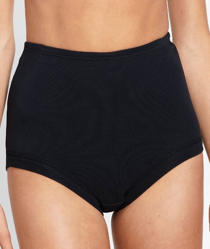 Bonds Cottontails Full Brief With Lycra 3 Pack - Black - Image 5
