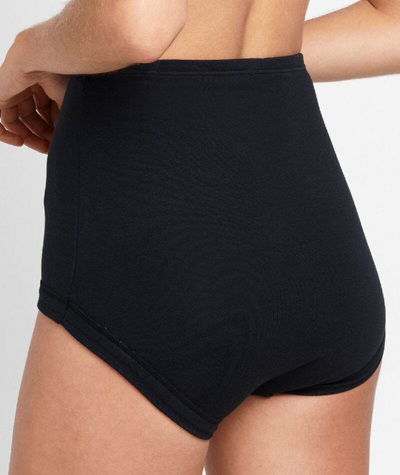 Bonds Cottontails Full Brief With Lycra 3 Pack - Black - Image 6