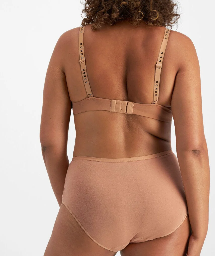 Bonds Damn Dry Full Brief - Blush Latte - Image 5