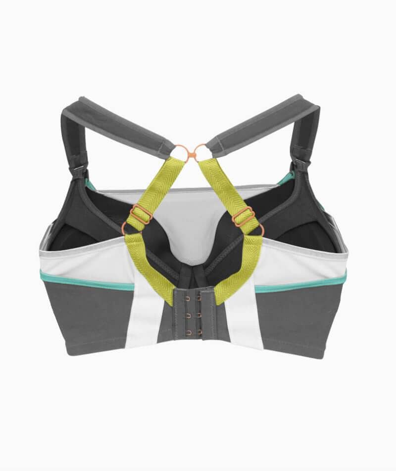 Cake Maternity Zest Flexi Wire High Impact Maternity & Nursing Sports Bra - Grey - Image 8