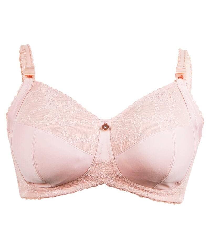 Cake Maternity Tea Wire-Free Soft Cup Nursing Bra -  Blush - Image 5