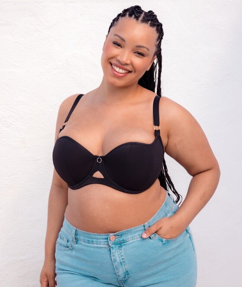 Curvy Kate Boost Me Up Padded Balcony Bra - Black - Image 7