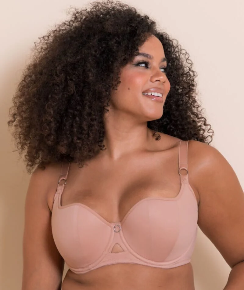 Curvy Kate Boost Me Up Padded Balcony Bra - Latte - Image 4