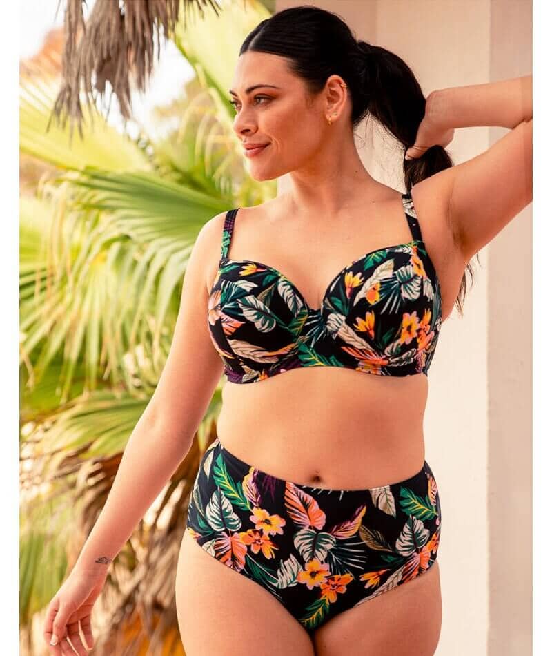 Curvy Kate Cuba Libre Balcony Bikini Top - Print Mix - Image 9