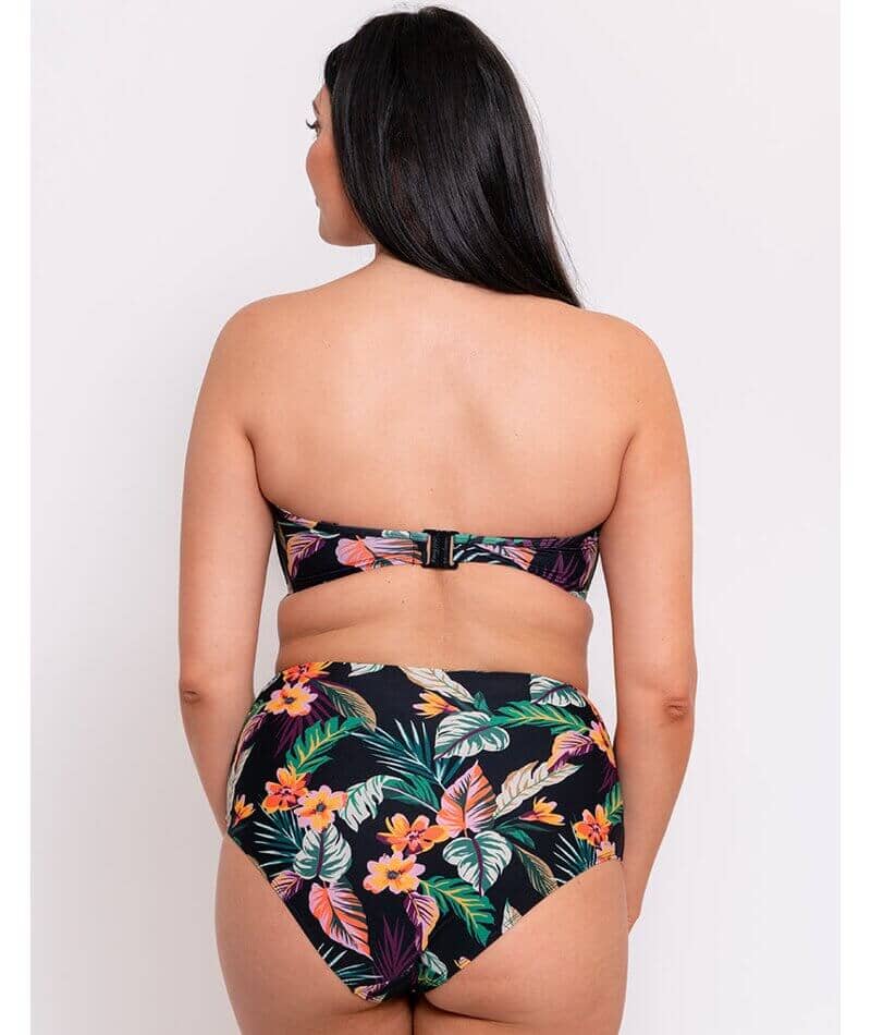 Curvy Kate Cuba Libre Bandeau Bikini Top - Print Mix - Image 5