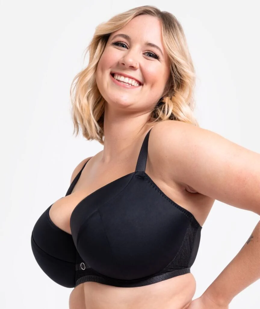 Curvy Kate Daze Padded T-Shirt Balcony Bra - Black - Image 3