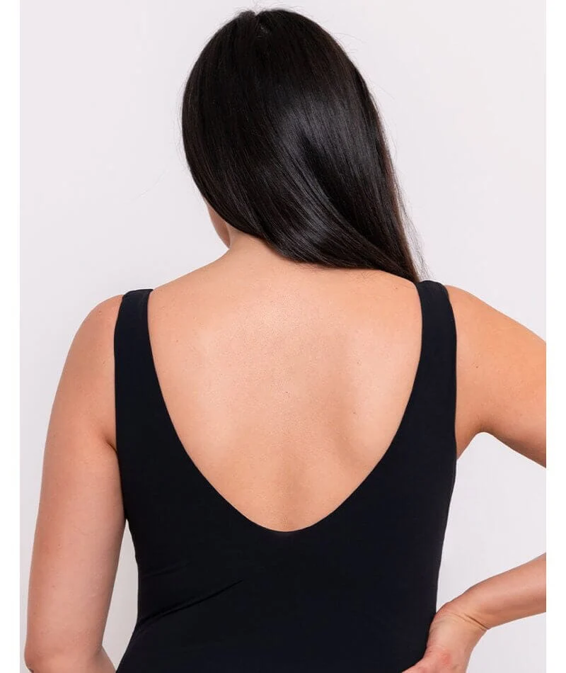 Curvy Kate Deep Dive Swimsuit - Black - Image 5