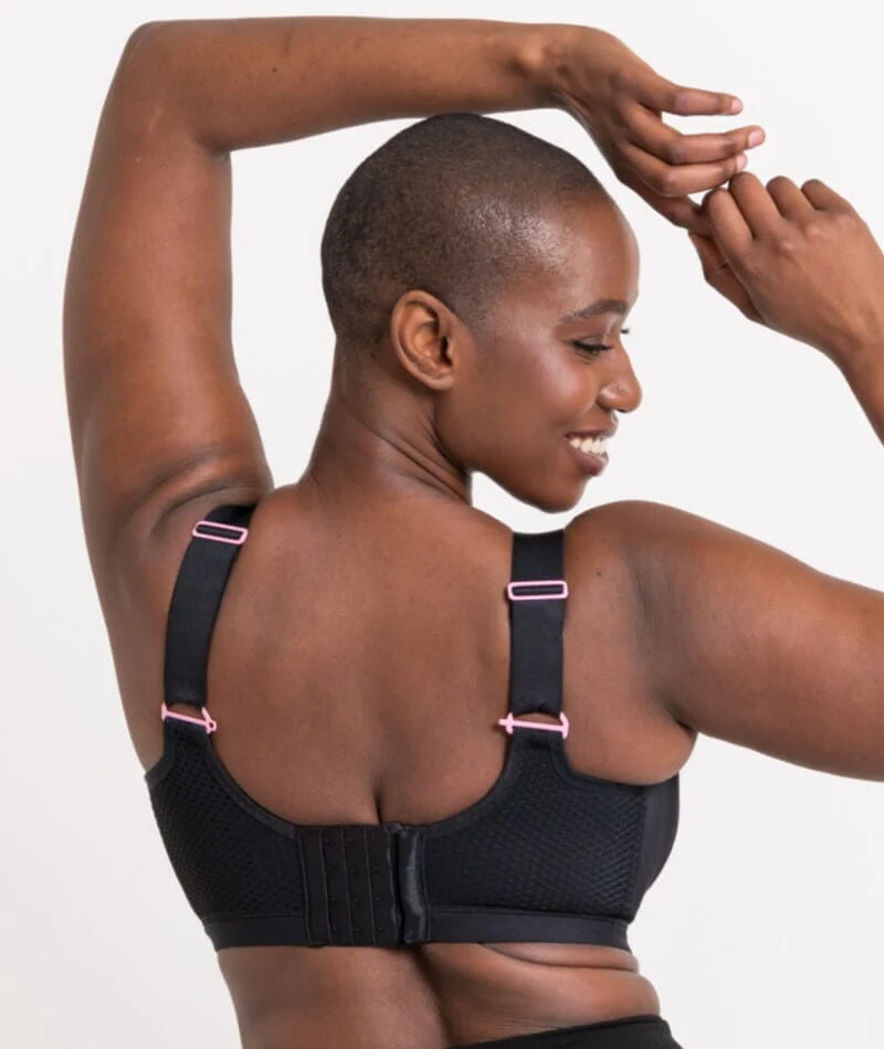 Curvy Kate Everymove Flexi-Wired Sports Bra - Black - Image 4