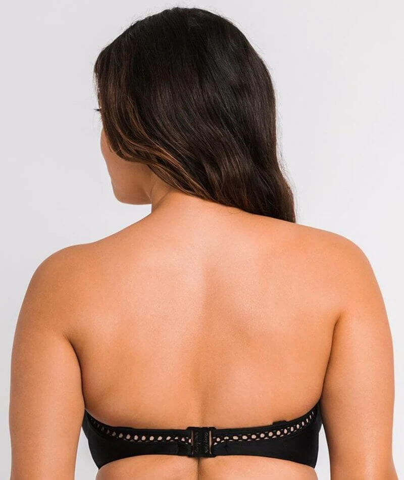 Curvy Kate First Class Bandeau Bikini Top - Black - Image 2