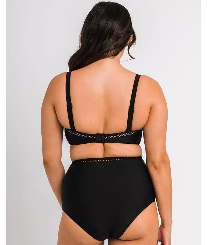 Curvy Kate First Class Bandeau Bikini Top - Black - Image 5
