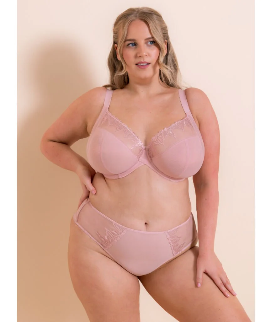 Curvy Kate Flare Deep Thong - Rose Sparkle - Image 5
