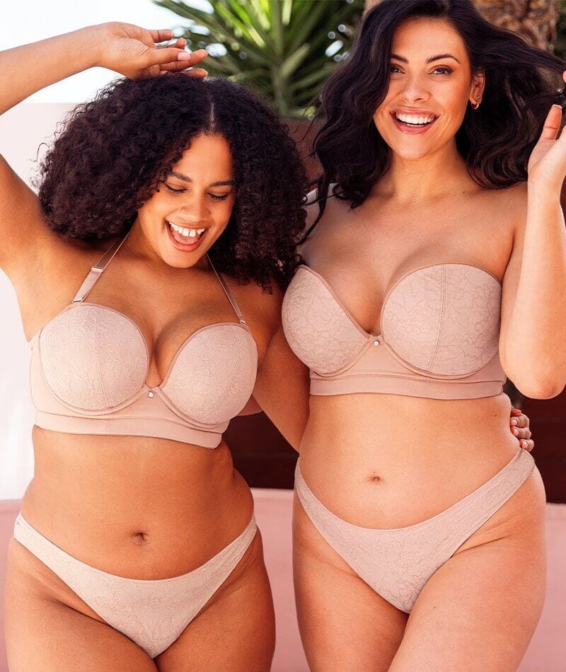 Curvy Kate Hey Girls Superplunge Strapless Bra - Latte - Image 13