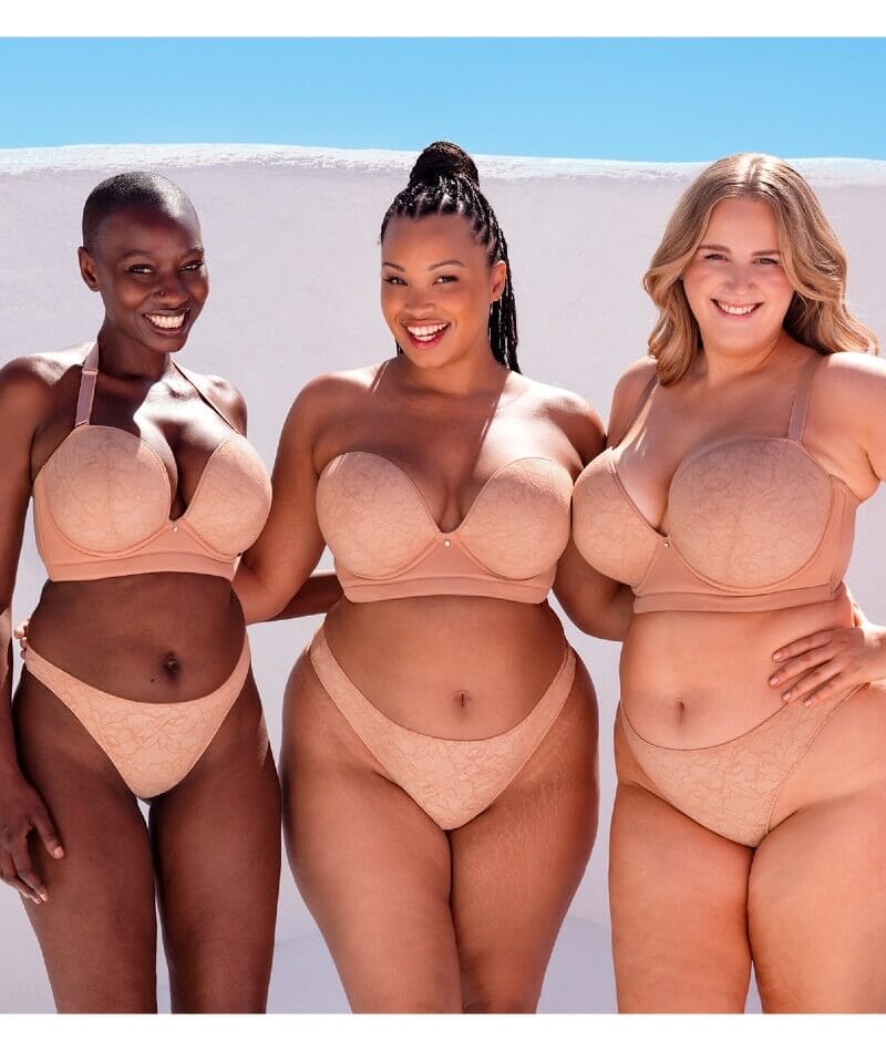 Curvy Kate Hey Girls Superplunge Strapless Bra - Latte - Image 14