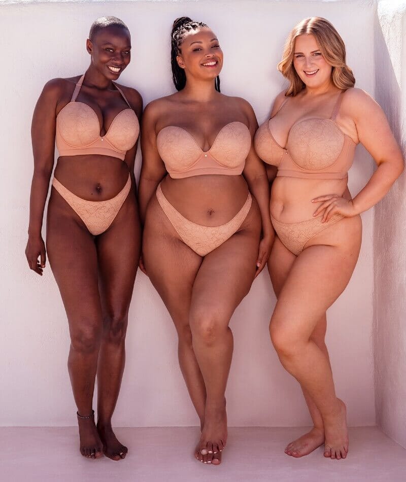 Curvy Kate Hey Girls Superplunge Strapless Bra - Latte - Image 15