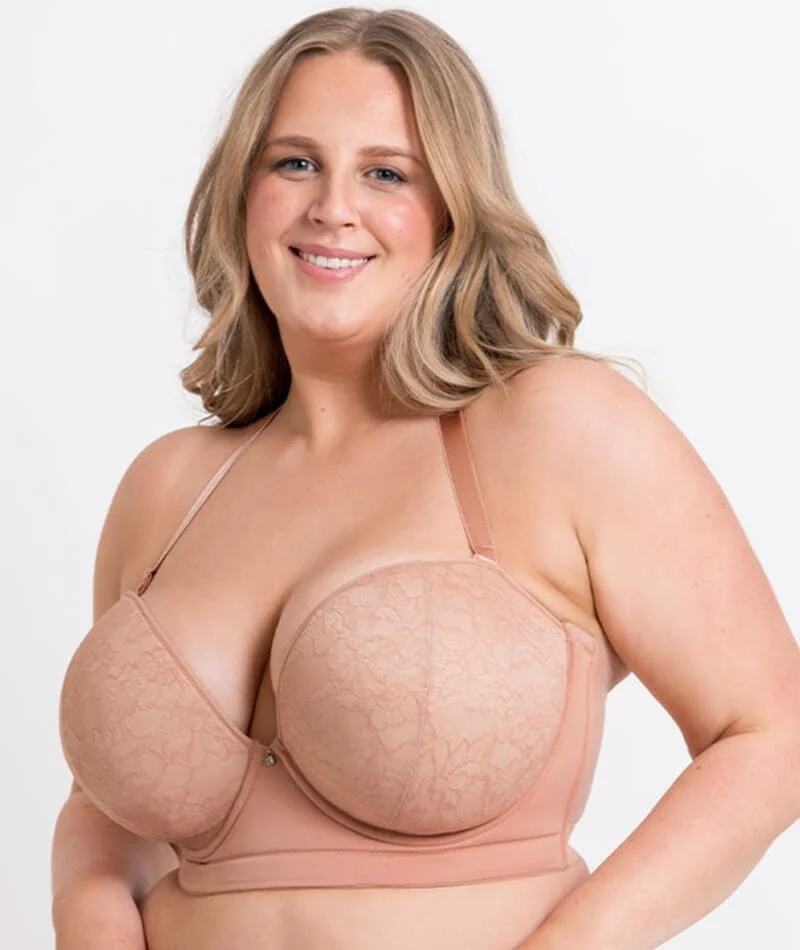 Curvy Kate Hey Girls Superplunge Strapless Bra - Latte - Image 7