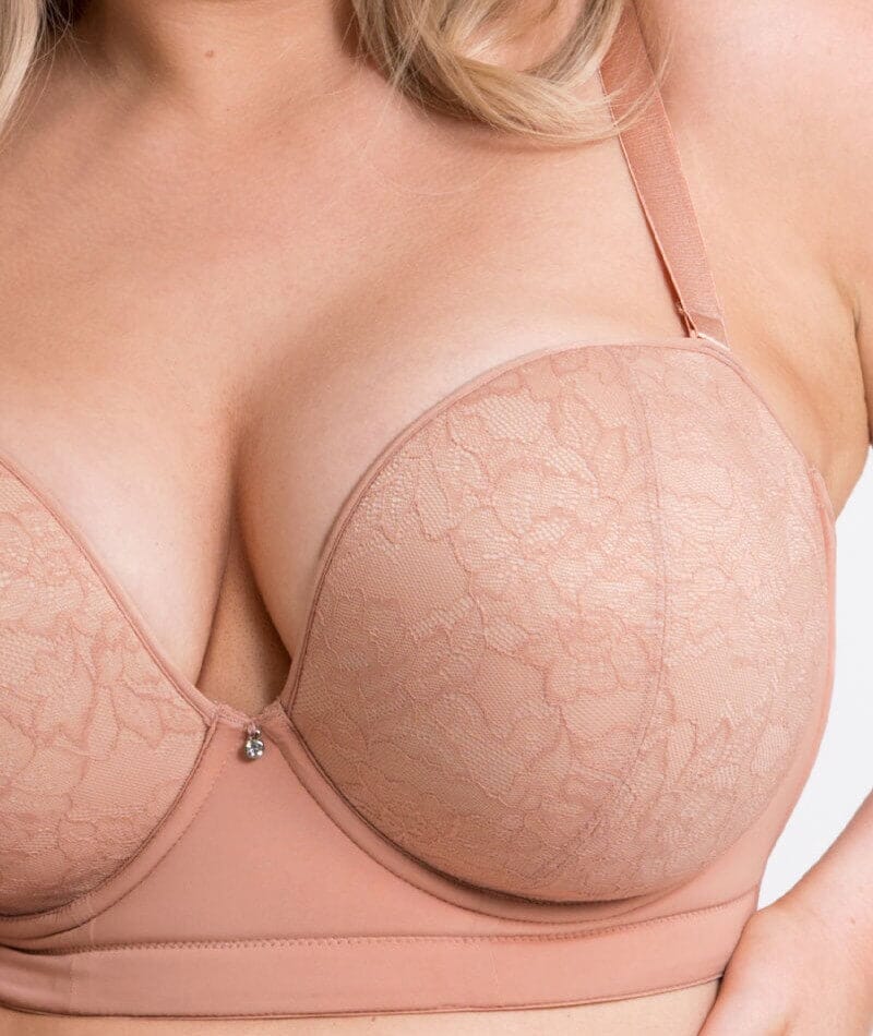 Curvy Kate Hey Girls Superplunge Strapless Bra - Latte - Image 9