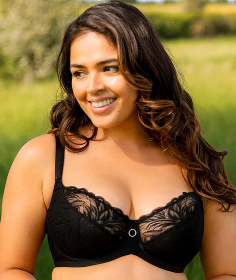 Curvy Kate Lace Daze Balcony Bra - Black - Image 3