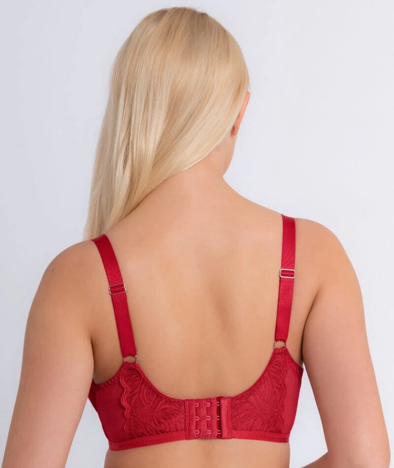 Curvy Kate Lace Daze Balcony Bra - Lipstick Red - Image 2