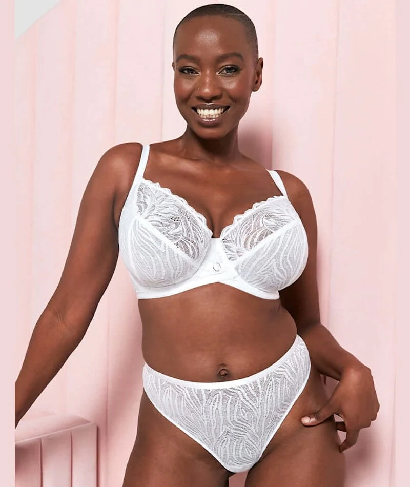 Curvy Kate Lace Daze Balcony Bra - White - Image 5
