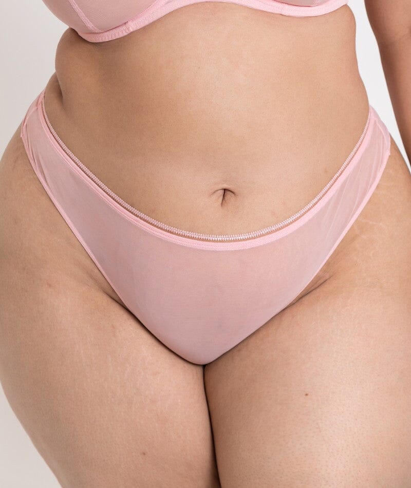 Curvy Kate Lifestyle Thong - Blush Pink - Image 4