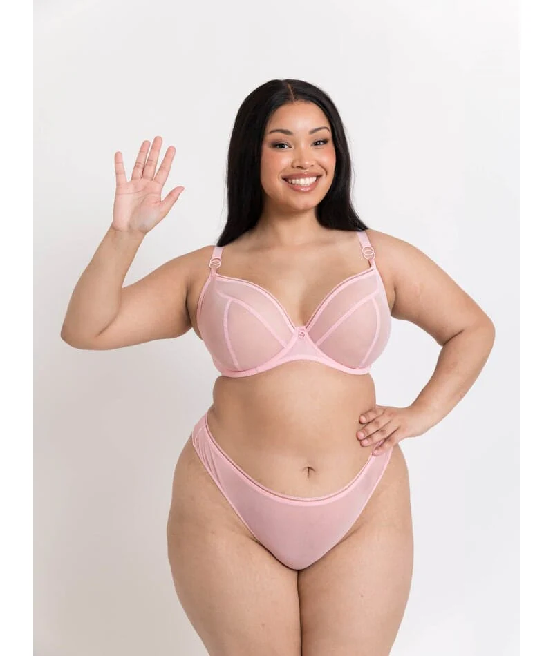 Curvy Kate Lifestyle Thong - Blush Pink - Image 5