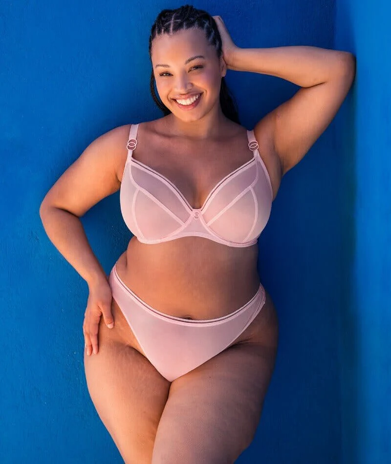 Curvy Kate Lifestyle Thong - Blush Pink - Image 7