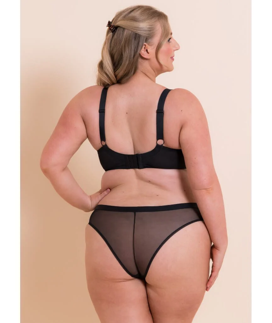 Curvy Kate Lightstyle Brazilian Brief - Black - Image 5
