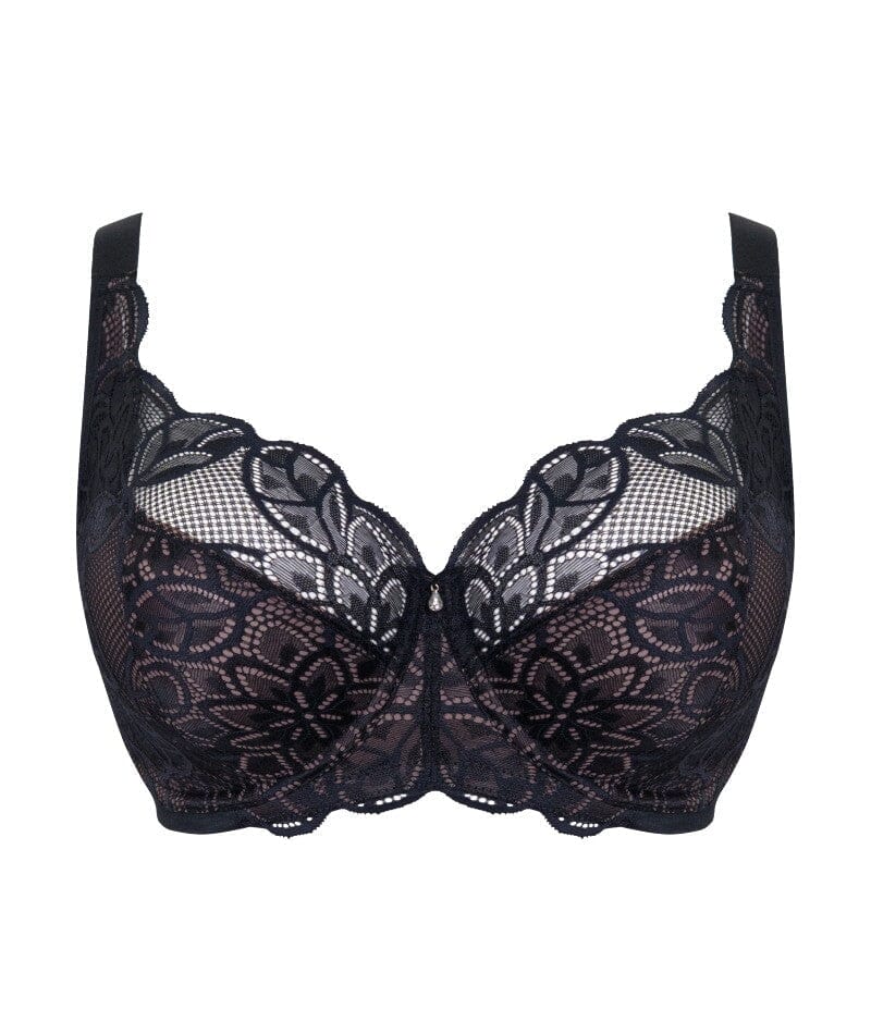 Curvy Kate Lovelace Full Cup Side Support Bra - Black/Taupe - Image 13