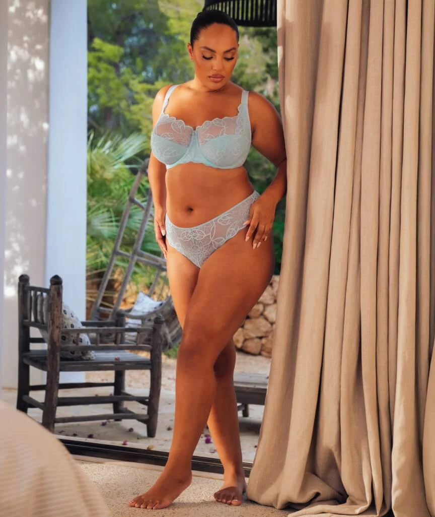Curvy Kate Lovelace Full Cup Side Support Bra  - Pale Mint - Image 13
